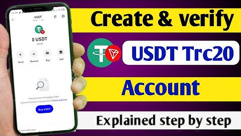 USDT Trc20 account kaise banaye || Hoe voeg ik USDT Trc20 toe aan een trust wallet?