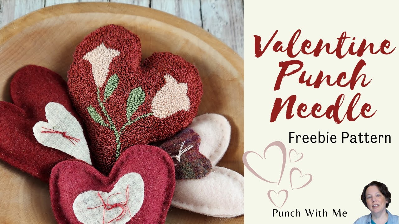 Art Box: Punch Needle Heart