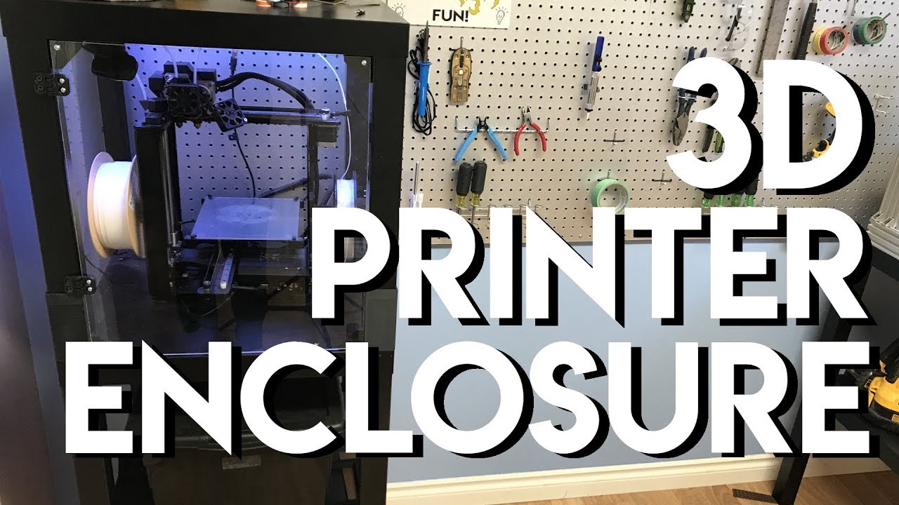 zondaar schommel Halve cirkel IKEA Hack: 3D Printer Enclosure - YouTube