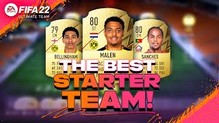 I made an *OVERPOWERED* STARTER SQUAD on FIFA 22 Ultimate Team!