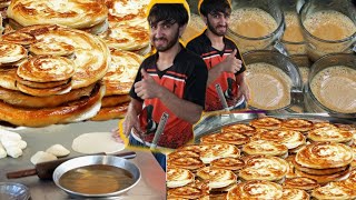 Karachi's Irresistible Lachha Paratha & Milk Tea: Street Food Magic | MustTry Crushed Paratha