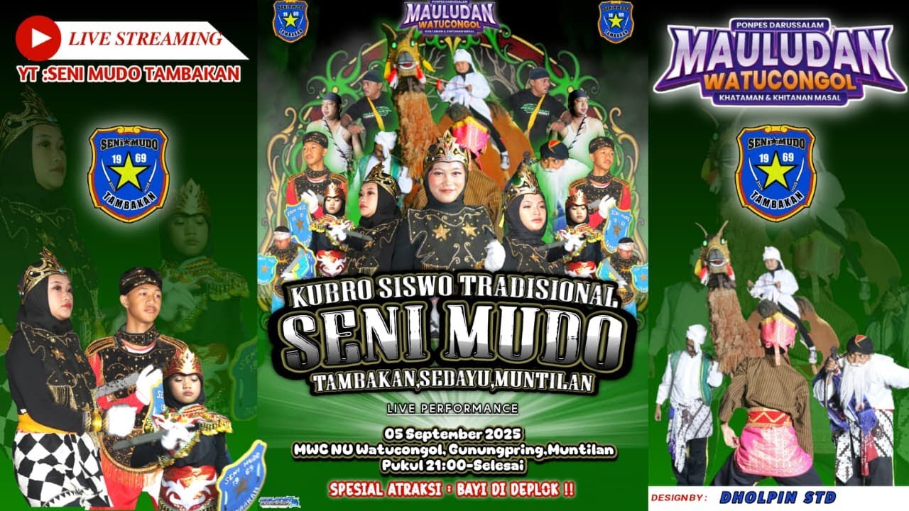 🔴🔴SIARAN LANGSUNG KESENIAN KOBRO SISWO SENI MUDO TAMBAKAN 🔴 WATUCONGOL GUNUNG PRING MUNTILAN 🔴🔴