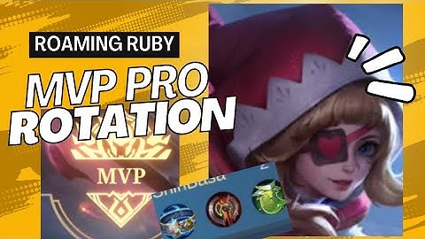 ↩️🗡RUBY ROAM MVP✨️ " 🍃FIRST HARVEST OF THE YEAR" | SHINBASA GAMES | MLBB