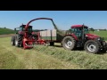 Gras häckseln mit Mc Comick XTX 200 & Kemper Champion 3000 vom 28.5.17