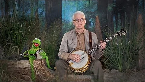 Steve Martin and Kermit the Frog in "Dueling Banjos"