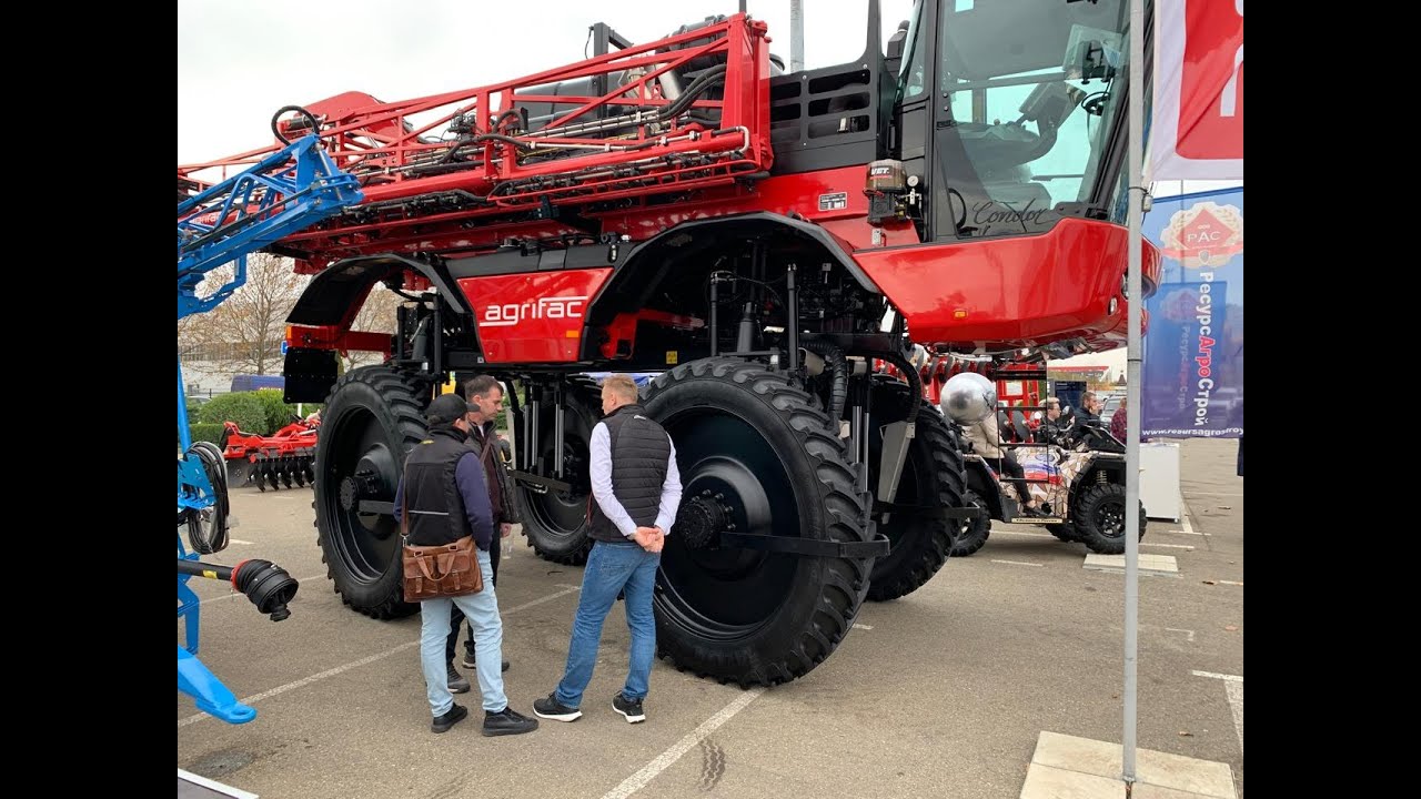 AGRIFAC Condor Clearance Plus - обзор машины на выставке ЮГАГРО 2025