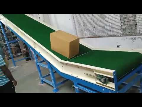 Warehouse Inclined belt conveyor Manufacturers India