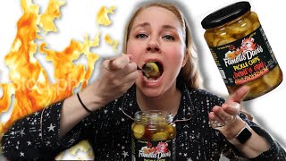 Famous Dave's Devil's Spit Pickles | Collab w/ FreakEating