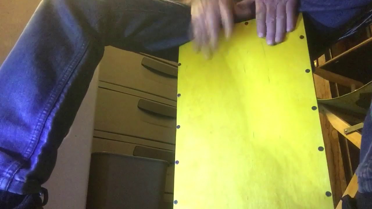 Playing a cajon drum YouTube