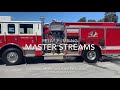 Master stream and relay pumping drill setup