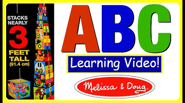 Learn ABC Alphabet With ABC Blocks!  Fun Educational ABC Alphabet Video For Kids, Toddlers, Kinderga