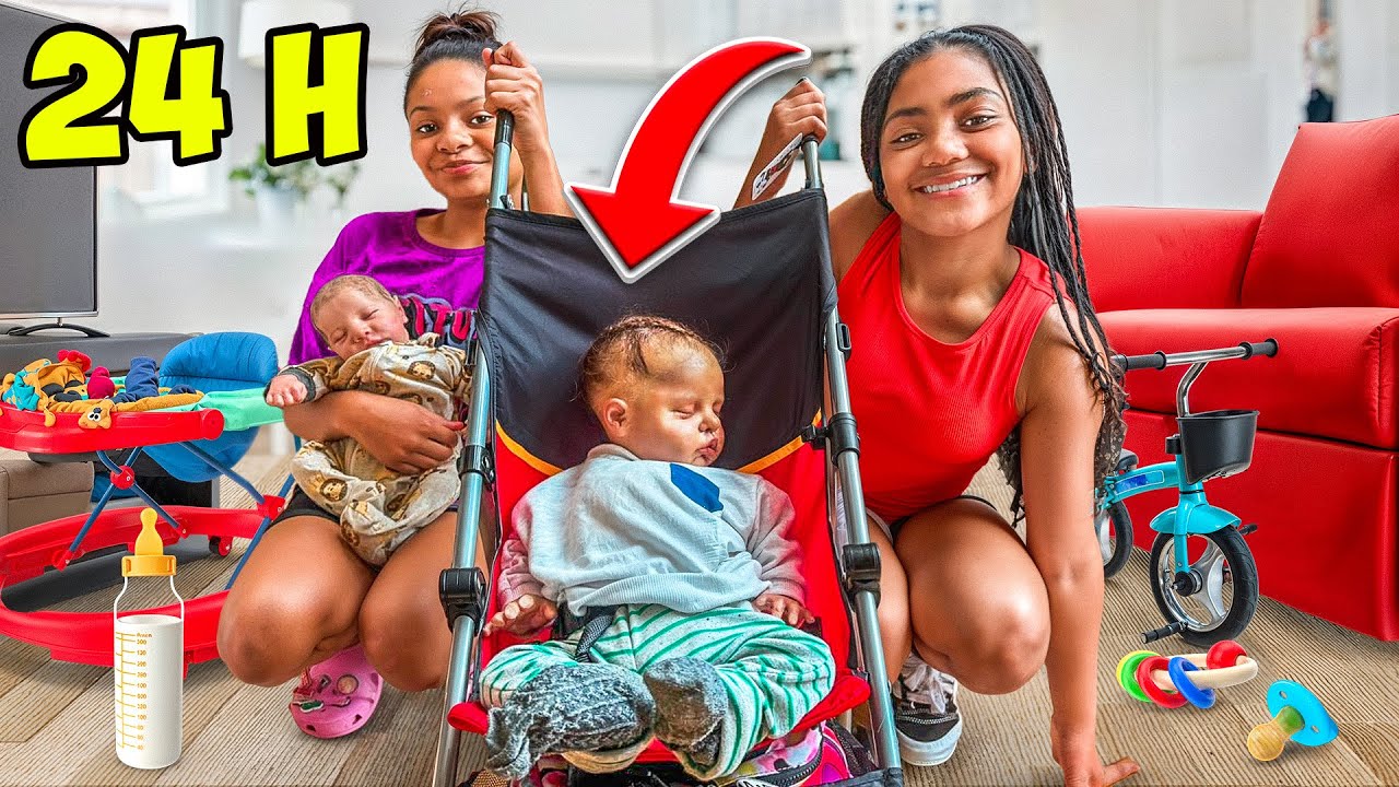 REBORN BABY MOMS FOR 24hrs 😱