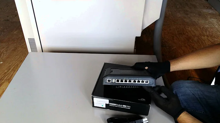 Ubiquiti Networks ES‑8XP (TS-8-PRO) ToughSwitch unboxing by Intellibeam.com