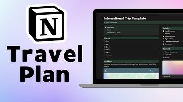 How to plan your dream trip with Notion (+ template!)