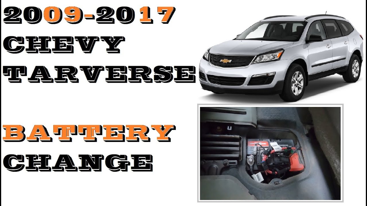 2016 Chevy Traverse Battery Location DemaxDe