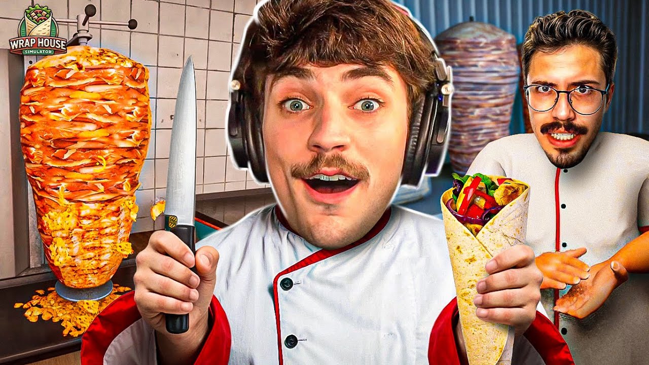 OS COLEGAS ABRIRAM UM RESTAURANTE DE KEBAB | Wrap Simulator