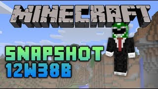 Minecraft Snapshot 12W38B (New Sounds, Bats, Witches and MORE!)