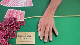 How to Play A-5 Triple Draw | Mix Game Poker Tutorials | PokerMixUp.com
