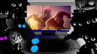 •°~🐲🦍☢️Godzilla y Otros Titanes Reaccionan a Godzilla × Kong El Nuevo Imperio Tráilers + ?? ☢️🦍🐲~°•