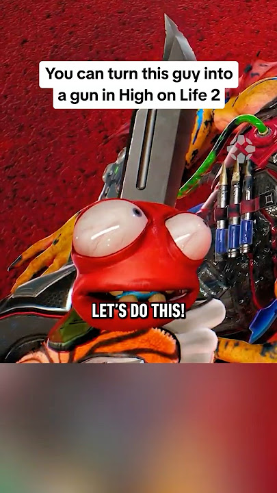 You can transform this guy into a gun in High on Life 2. #gamescom2025 #highonlife2 #game #gaming