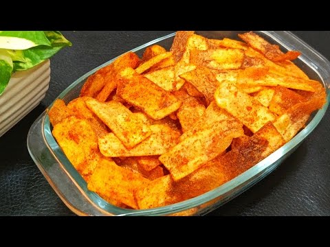 New Style Potato Chips Recipe! It's So Delicious! How To Make Potato ...