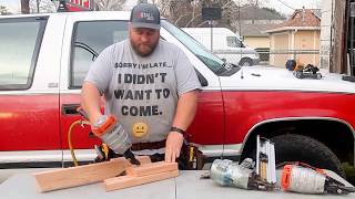 Review of the Paslode P F 350 framing nail gun