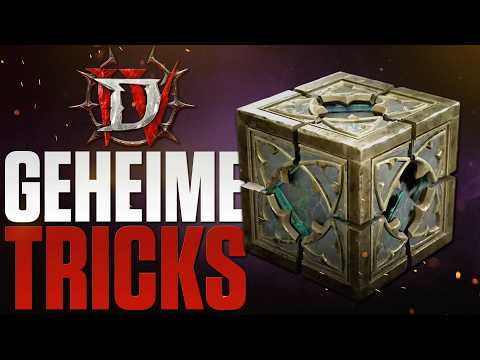 ALL TRICKS - Horadric Cube Guide for Advanced Players - Diablo 4 German Part 2/2