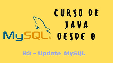 91. Cómo actualizar datos en una tabla de MySQL con Java