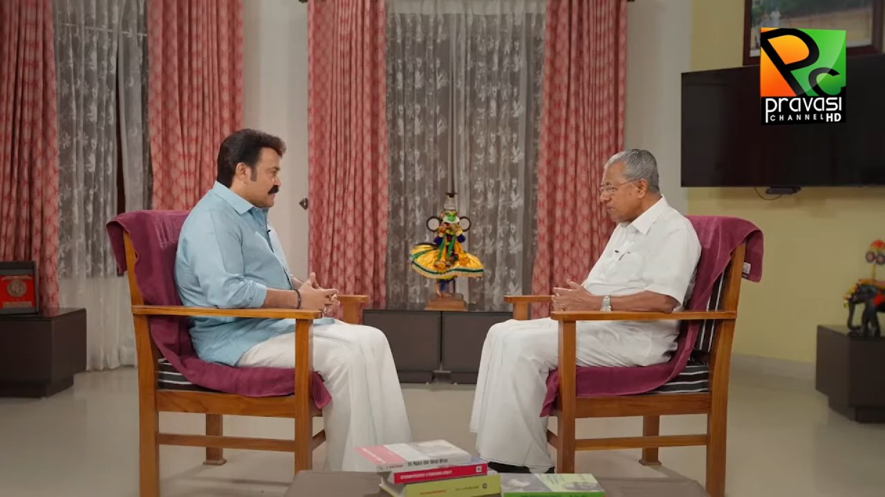 Iruvar: Mohanlal in Conversation with CM Pinarayi Vijayan | Exclusive Interview