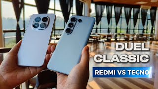 Tecno Camon 50 Pro Vs Redmi Note 15 Pro Hyper OS 3 ! Duel Fitur, Baterai &amp; Kamera
