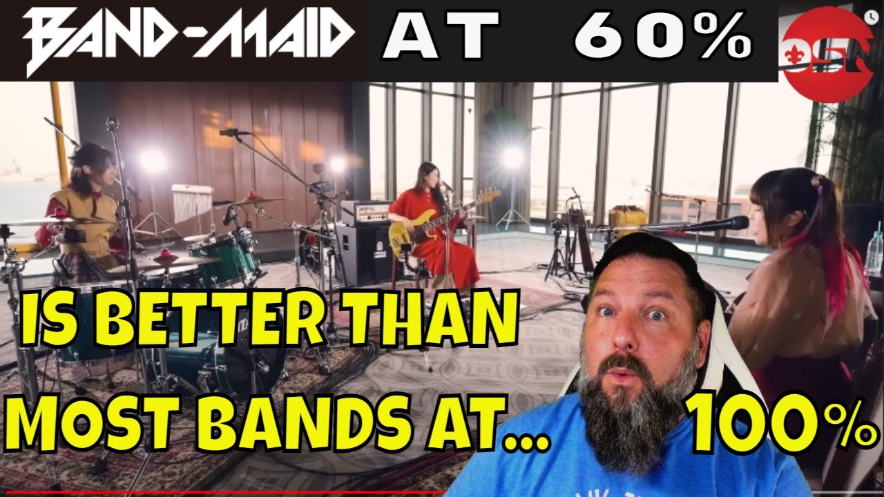 OLDSKULENERD REACTION | BAND-MAID / Sayonakidori 