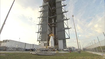 Atlas V OA-6: Payload Mate Time Lapse