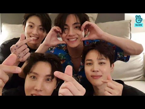 [ENG SUB] JUNGKOOK,JIMIN,V AND J-HOPE VLIVE 16.04.2022♥♥♥♥