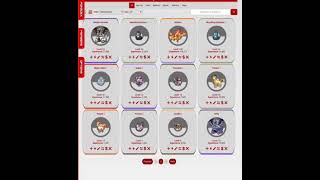 My pokemons in Pokemon vortex