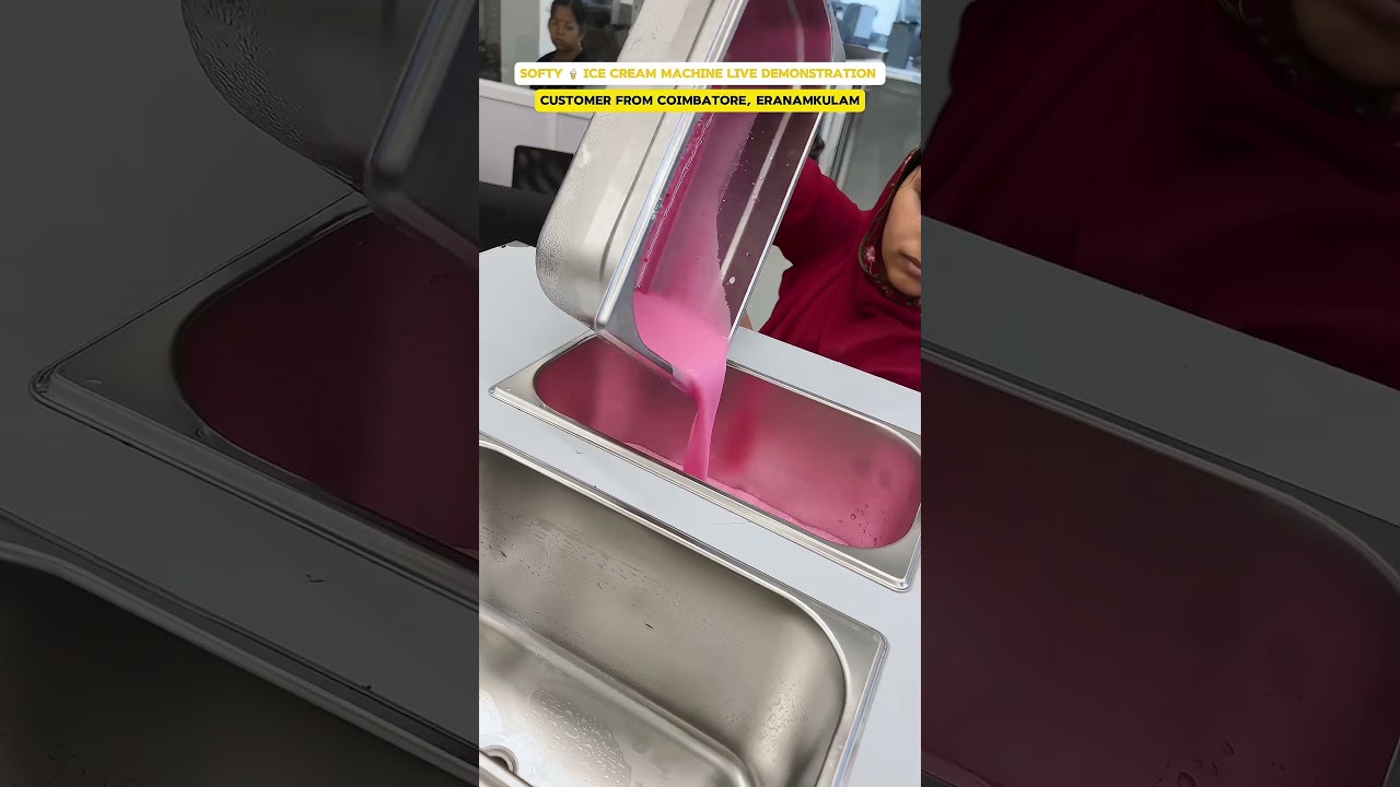 Softy 🍦 ice cream machine available ✅