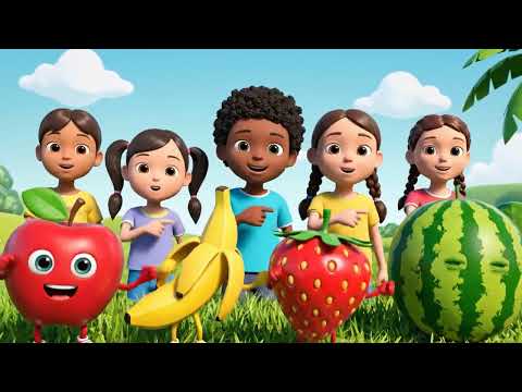Yummy Fruit Dance 🍎🍌🍓 | Fun Fruit Song for Kids | Nursery Rhymes & Kids Songs