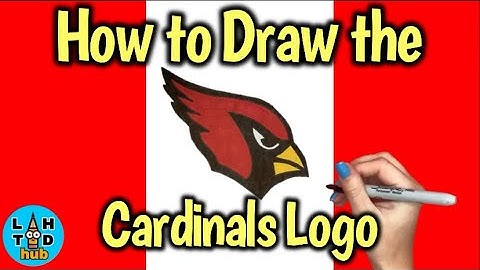 Hoe je het logo van de Arizona Cardinals tekent