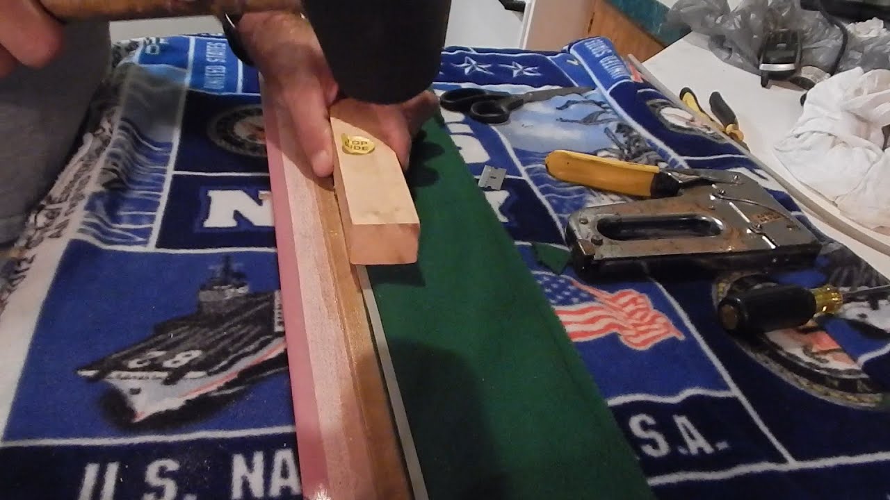 Pt 2 Replacing Pool Table Rail Cushions/Bumpers YouTube