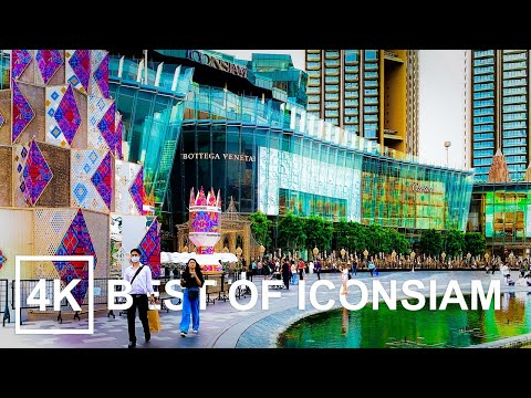 ICONSIAM Best Views - ASMR Day and Night Fountain Show at Bangkok Chao Phraya River (น้ำพุไอคอนสยาม)