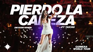 Pierdo la Cabeza – María Becerra ft. Taichu | Live Studio | Versión