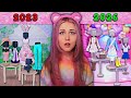 I PLAYED The ENTIRE HISTORY Of DTI UPDATES... *Crazy Difference* | ROBLOX Dress to Impress