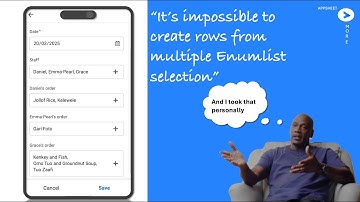 Need to create rows from Multiple Enumlist? Here you go!!!😅😏🔥 #enumlist #appsheet