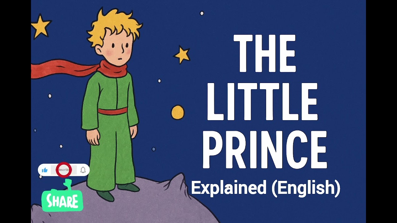 The little Prince | Antoine de Saint-Exupéry | Explained (English)