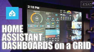 Home Assistant Dashboards on a Grid - Smart Home Automation
