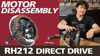 Disassembly of an RH212 Direct Drive Ebike Hub Motor