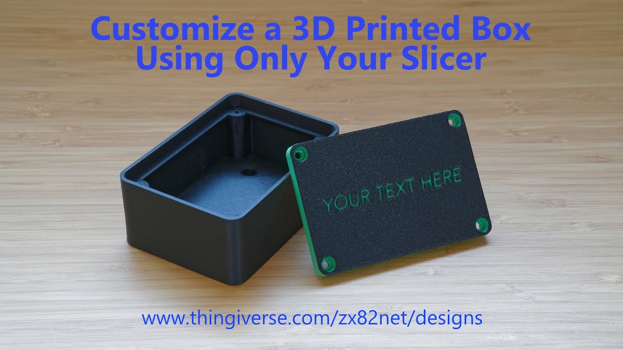 Parametric Project Box by zx82net | Download free STL Printables.com