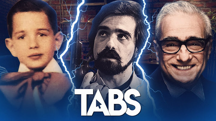 Clic droit sur MARTIN SCORSESE - TABS
