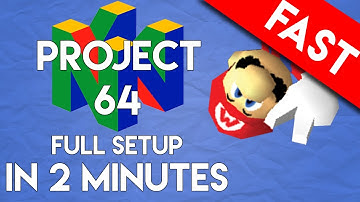 PROJECT64 Emulator for PC: Full Setup and Play in 2 Minutes (The Best Nintendo 64 Emulator)