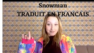 Snowman by Sia - TRADUIT EN FRANCAIS (cover Lisa Pariente)