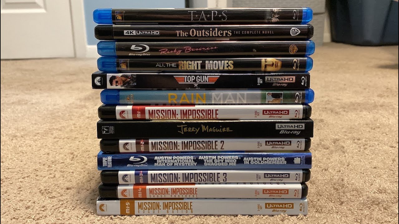 My Tom Cruise Movie Collection (2022) YouTube